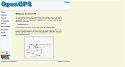 Desktop Screenshot of opengps.org